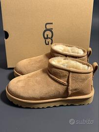 UGG CLASSIC ULTRA MINI BROWN 37