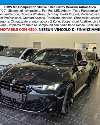 BMW M3 M3 Comp Tetto C.19" 20" Harman Kardon Car