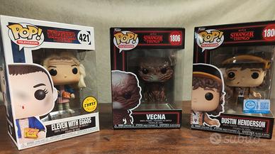 Funko Pop Stranger Things – Lotto 3 pezzi esclusiv