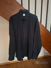 Caporiccio Camicia Uomo Blu Notte 44 17½ XL