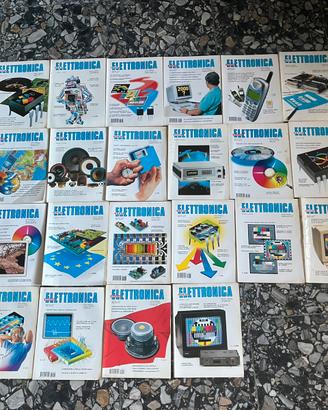 Lotto Riviste Nuova Elettronica oltre 70 numeri