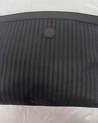 Pochette vintage Fendi Pequin