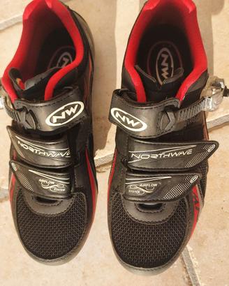 Scarpe da ciclismo tg 40