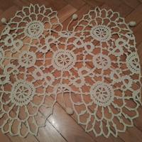 CENTROTAVOLA FINE 800 LOTTO PIZZI RICAMI MERLETTI