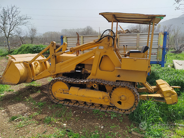 Massey Ferguson mf200 mini pala cingolata