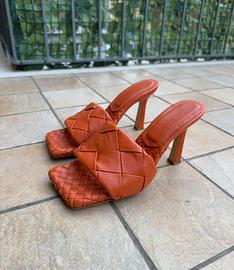 Sandali Donna Bottega Veneta in Vera Pelle