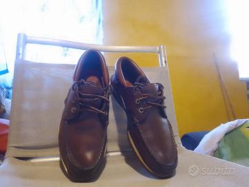Timberland 3 Eye Classic Boat marroni n.41