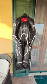 tuta moto alpinestar uomo  tg.52 