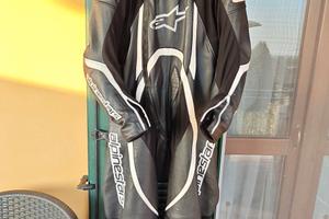 tuta moto alpinestar uomo  tg.52 
