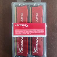 Ram HyperX rosse 16gb ddr3 1866mhz