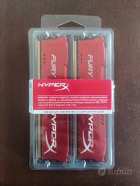 Ram HyperX rosse 16gb ddr3 1866mhz
