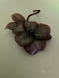 fiore in vetro di murano