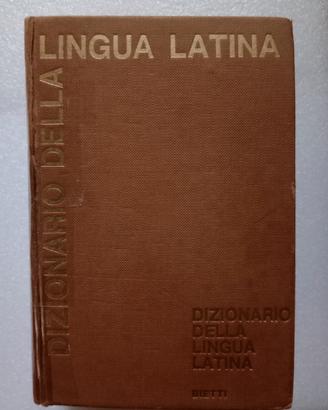 Dizionario di Latino "Bietti" del 1967