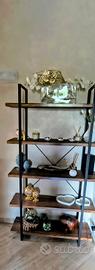 libreria scaffale legno 5 ripiani