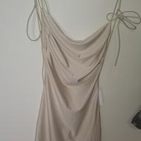 vestito corto  con brillantini