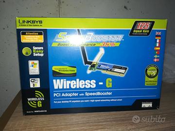 Scheda Rete LinkSys Wireless-G PCI Adpter