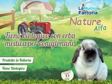 Fieno biologico Nature Alfa per conigli e roditori
