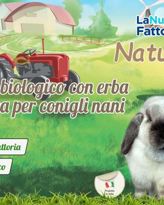 Fieno biologico Nature Alfa per conigli e roditori