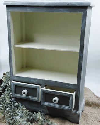 Piccolo Mobiletto Shabby Chic in legno