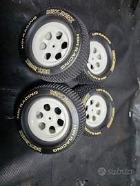Cerchi/gomme singoli traxxas x-maxx e caricabatt.