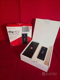 interfaccia audio per chitarra o basso elettrico