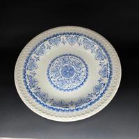 Piatto Vintage Decorato A Mano -Stile Antico Retrò