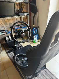 playseat simulatore di guida + Logitech G29 (+vola