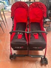 Passeggino gemellare Pali