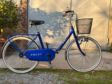 Bicicletta da donna vintage pieghevole