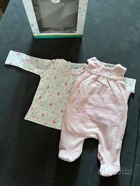 Completo neonata originale firmato Disney tutina