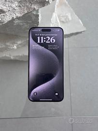 iPhone 15 Pro Max 256gb titanio