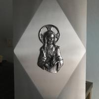 Arte Sacra: quadro in rilievo raffigurante Gesù