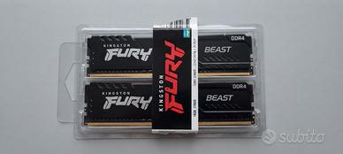 Kingston Fury 16GB (2×8GB) DDR4 2666MT/s