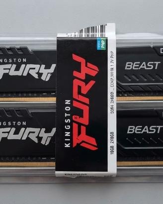 Kingston Fury 16GB (2×8GB) DDR4 2666MT/s