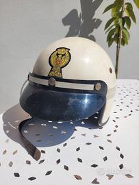 casco polizia stradale anni 70