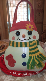 Borsa Braccialini Pupazzo di neve Edizione limitat