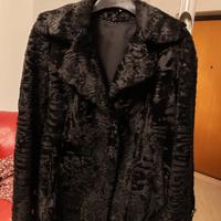 giacca in vera pelliccia astrakan