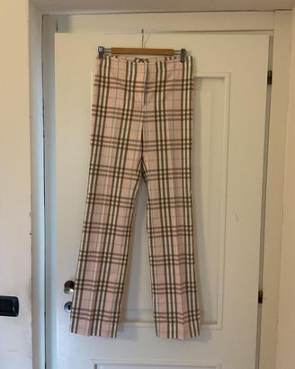 Pantaloni donna Burberry in cotone.