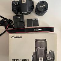 Canon EOS 1200D + EFS 18-55 + altri accessori
