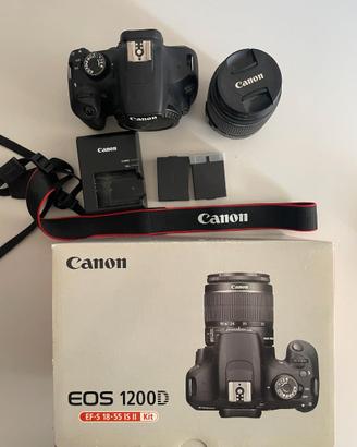 Canon EOS 1200D + EFS 18-55 + altri accessori