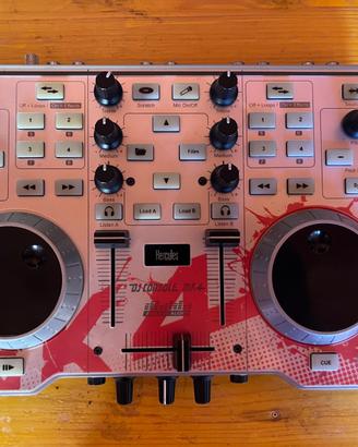 DJ controller consoleHercules MK4 con scheda audio