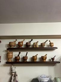 Mortaio in legno