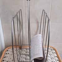 Portariviste in acciaio