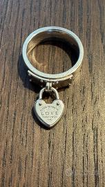 Anello Tiffany lucchetto cuore LOVE