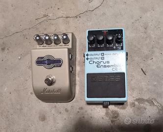 Pedalini chorus e delay