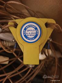 Dipolo ECO antenne 10/15/20/40/80 metri