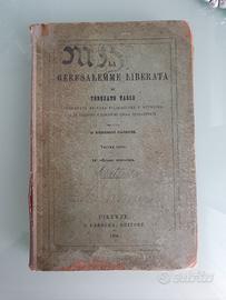 GERUSALEMME LIBERATA. TORQUATO TASSO. BARBERA, FIR