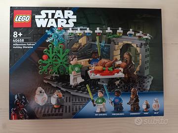 Lego 40658 Diorama festivo Millenium Falcon