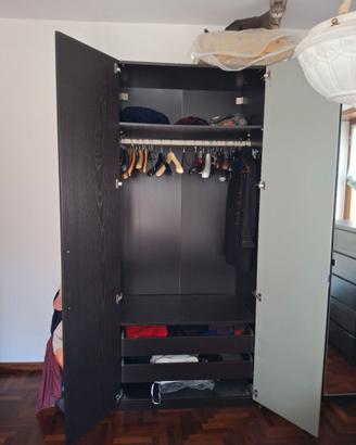 Armadio guardaroba ikea pax
