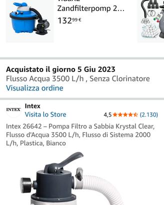 pompa filtro sabbia